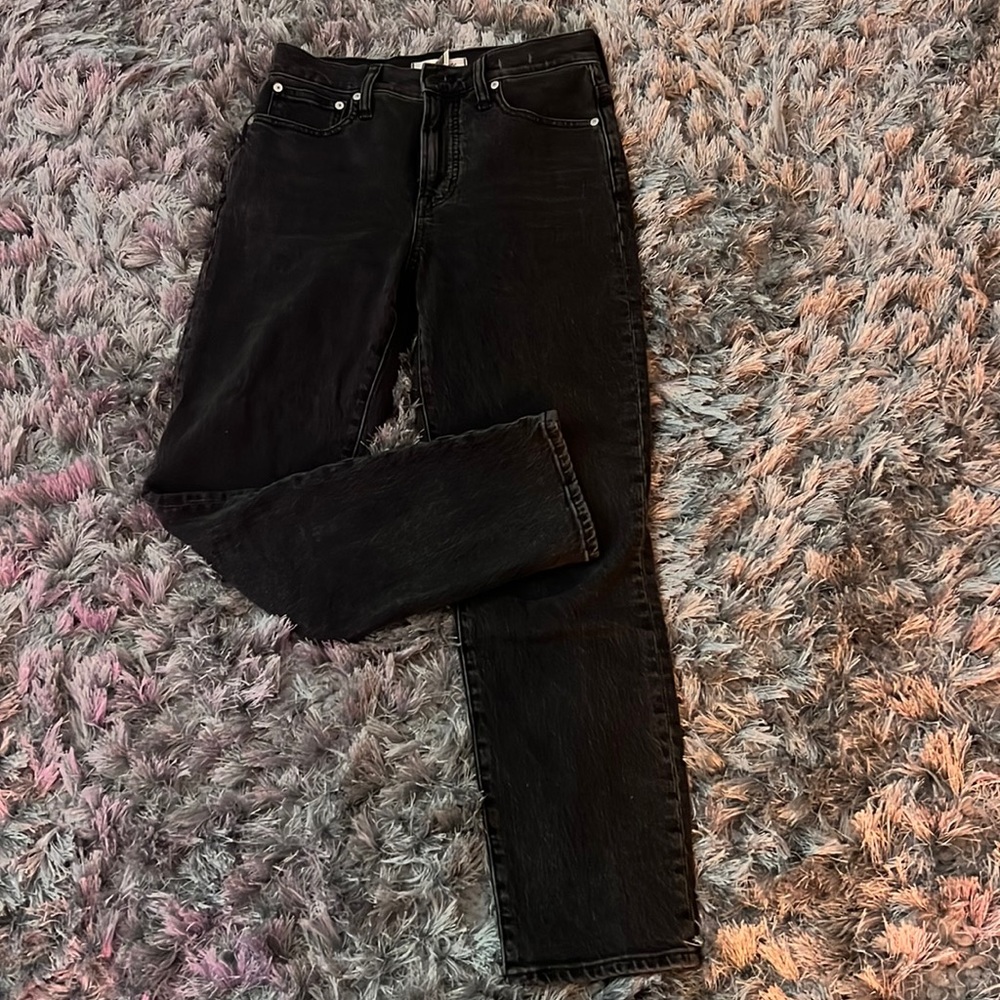 Madewell Perfect Vintage Jean Starkey Wash (black wash)